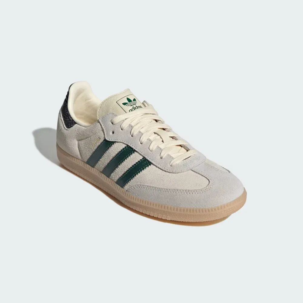 adidas Samba OG Cream White Collegiate Green Magic Beige — 34 / 35 / 36 / 37 / 38 / 39 / 40 / 41 / 42 / 43, Novo