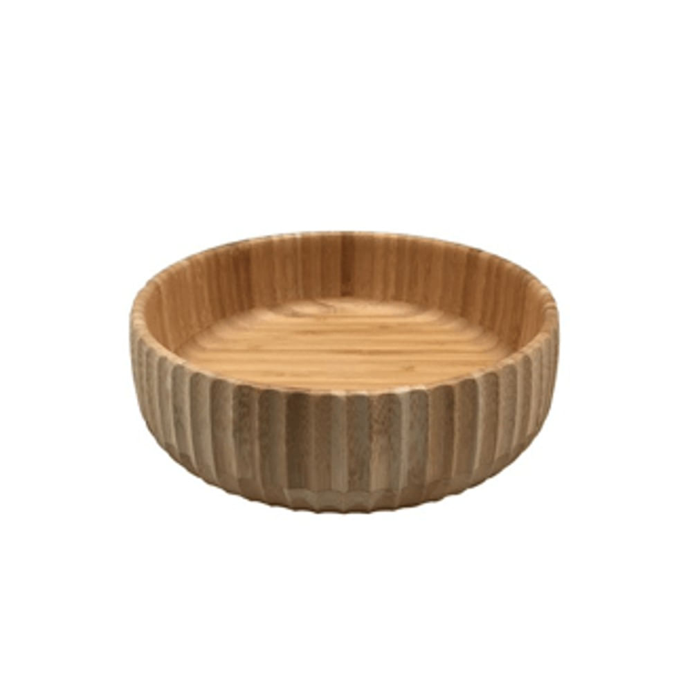 Bowl Canelado de Bambu Grande Oikos