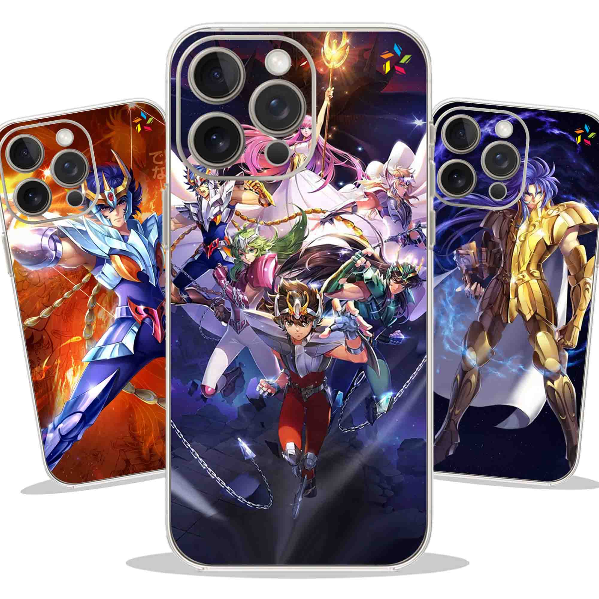 Capinha para Celular Personalizada - Coleção Os Cavaleiros do Zodíaco