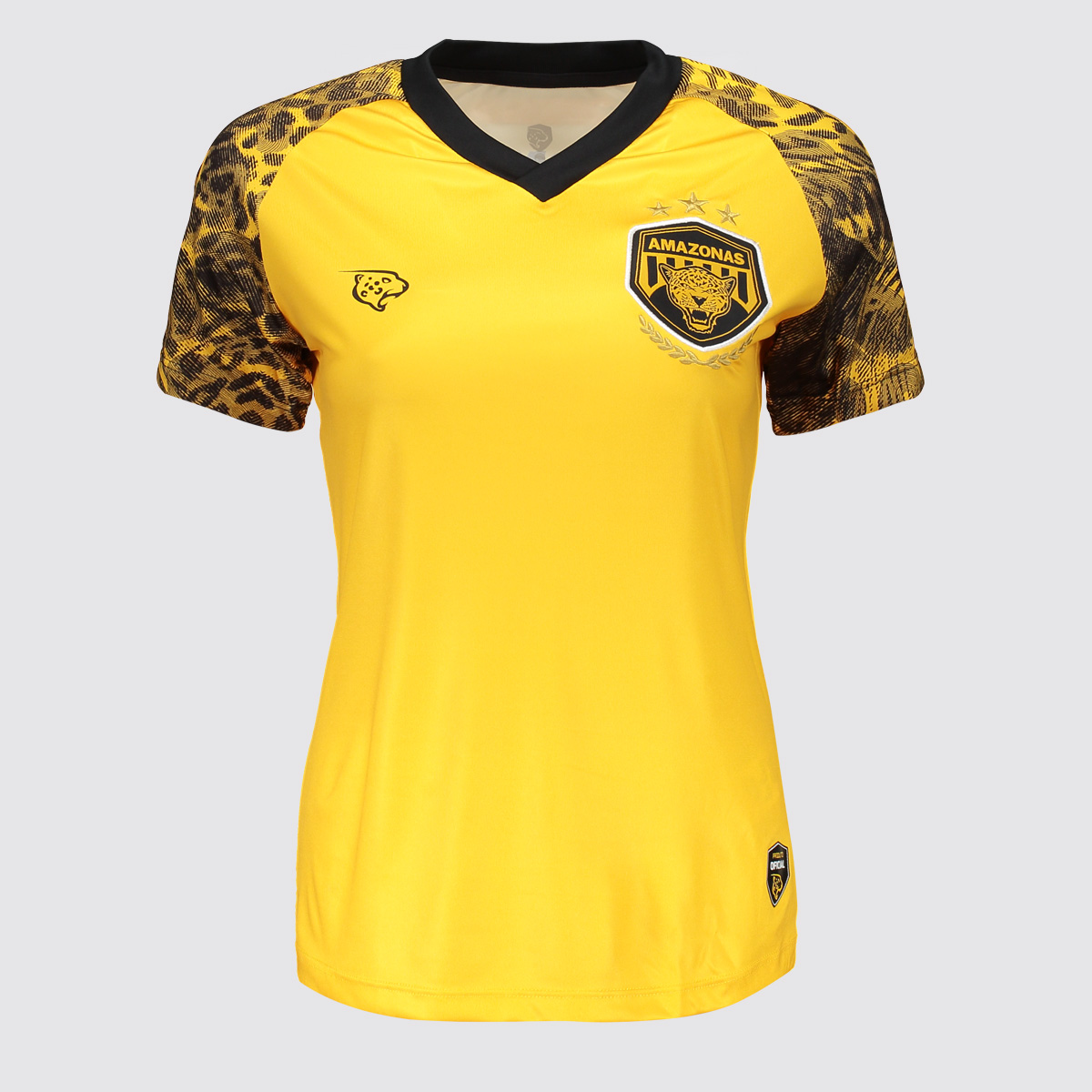 Camisa Onça Amazonas Treino Atleta 2025 Feminina