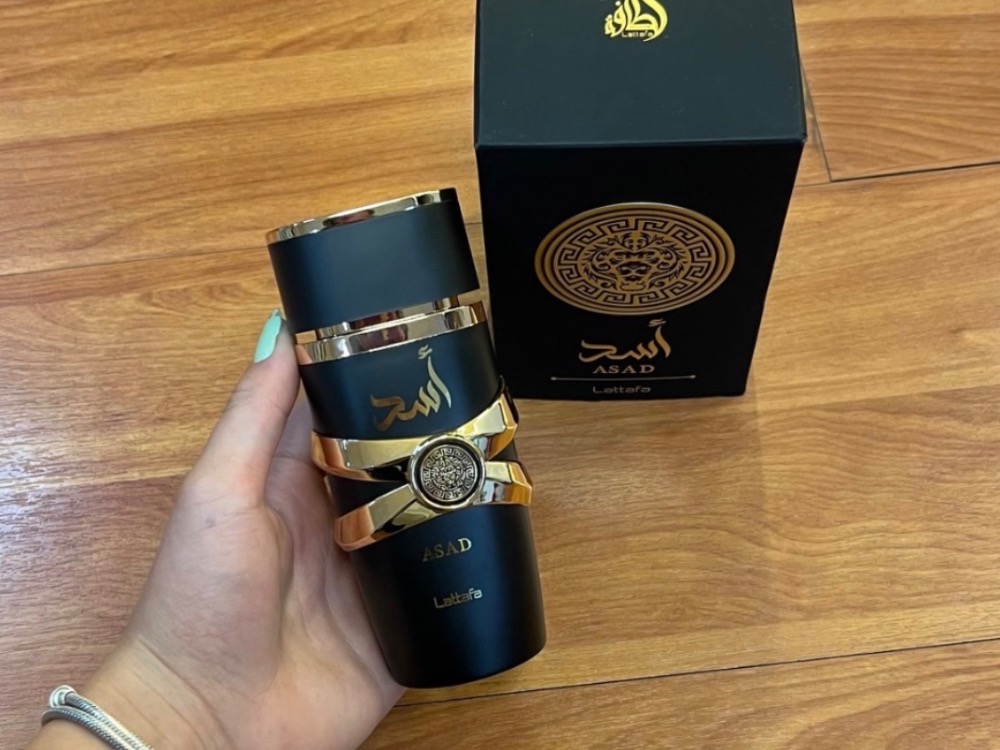Perfume Lattafa Asad Original Eau de Parfum 100 ml — único, Novo