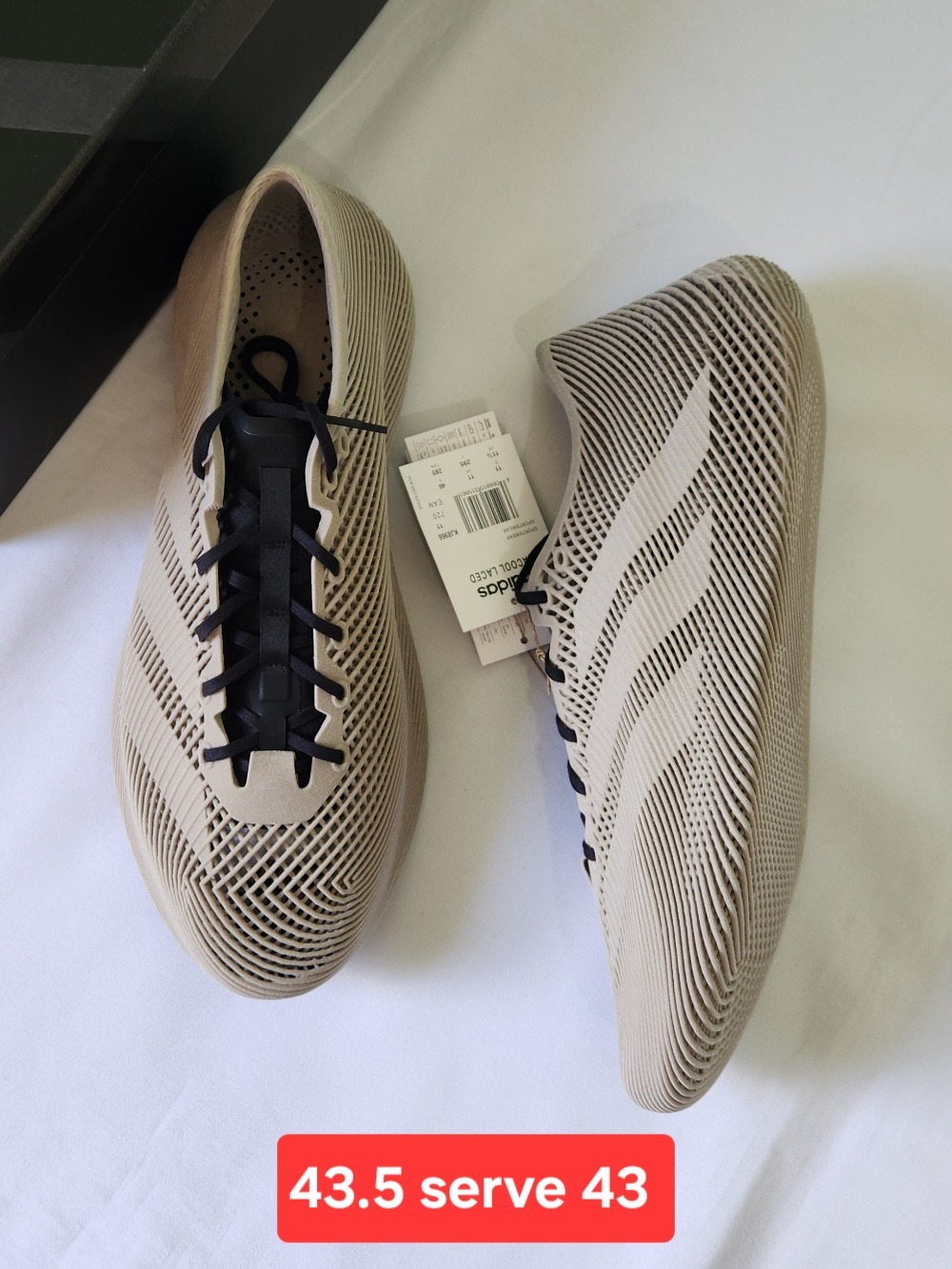 adidas Climacool Laced Blanch Cargo Core Black — 43.5, Novo