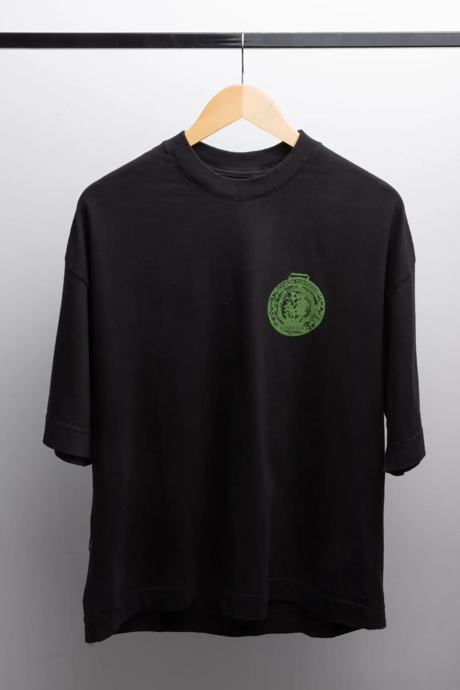 Camiseta Coroa Clothing Company Boxy 01 Black — P / M / G / XG / XXG, Novo