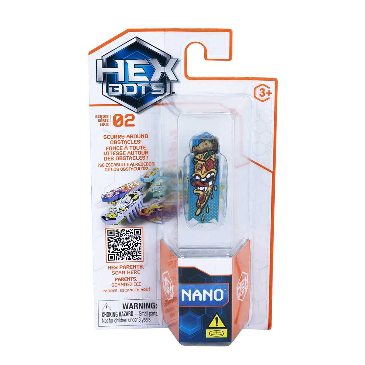 Hex Bots - Nano Bot Pintura Pizza - Sunny
