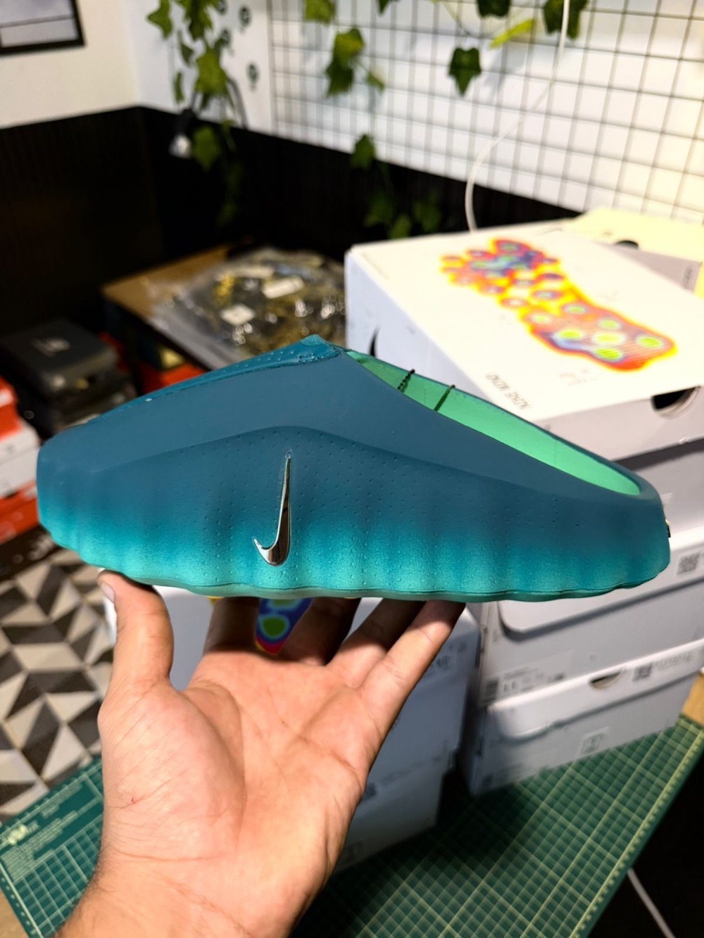 Nike Mind 001 Geode Teal Light Menta (Kit Seleção 2026) — 40.5, Novo