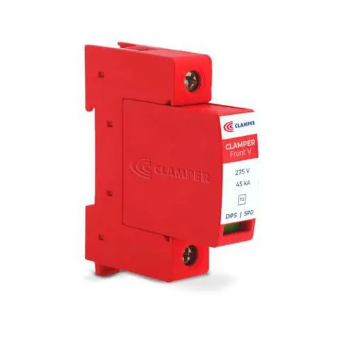 Protetor Raios Surtos CLAMPER Front V 45kA