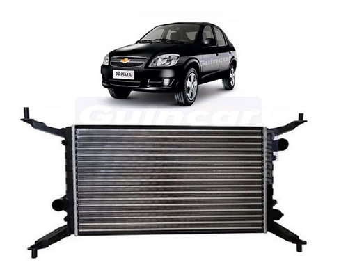 Radiador Prisma 2006 2007 2008 2009 2010 2011 2012 13 Com Ar