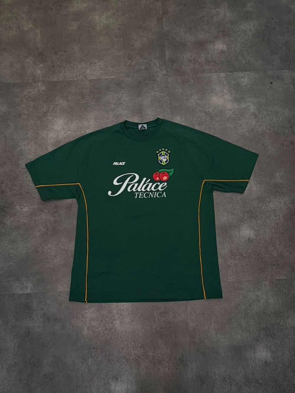 Camiseta Palace Copa America Racey Green — G, Novo