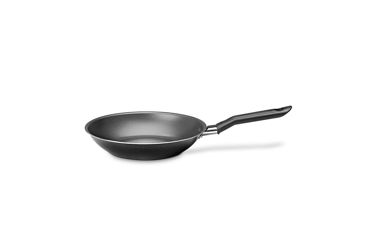 Frigideira Brinox Ebony Antiaderente Pro-Flon Ø13cm 250ml Preto Preto