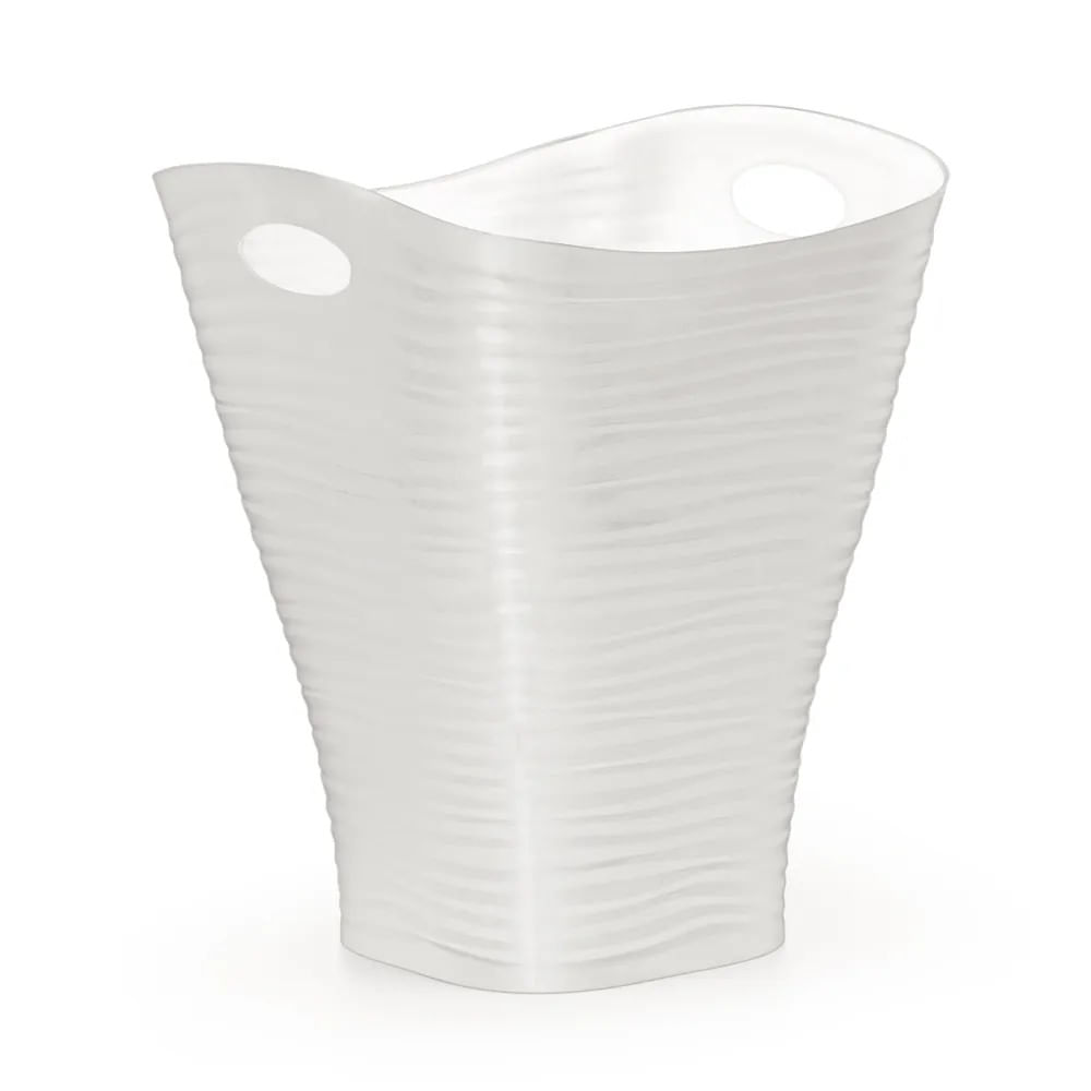 Cesto Lixeira Eco Dunas 6,5 Litros Branco Dasplast