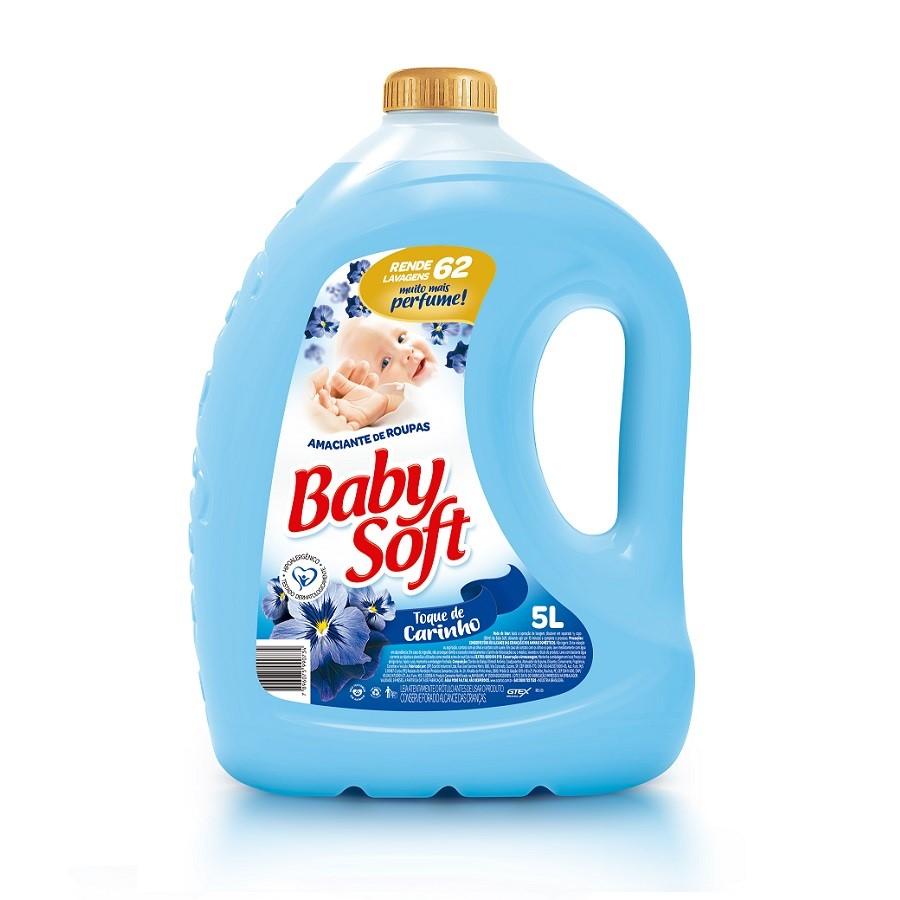Amaciante Diluído Baby Soft Toque Carinho - 5L