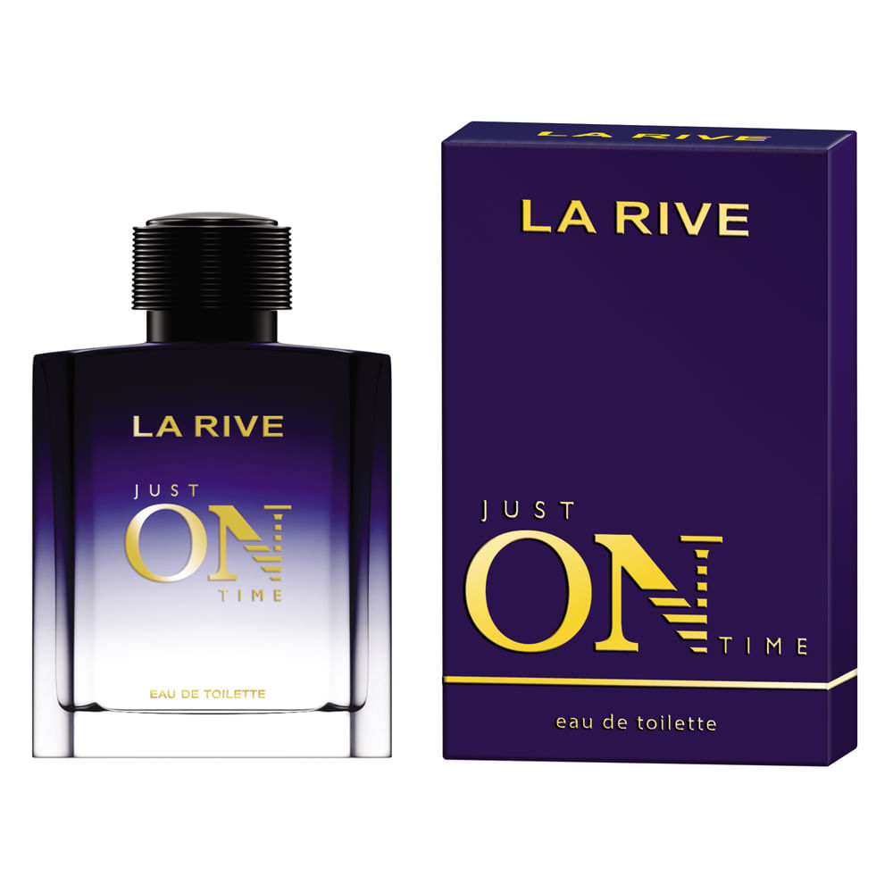 Just On Time La Rive - Perfume Masculino- Eau de Toilette — 100ml