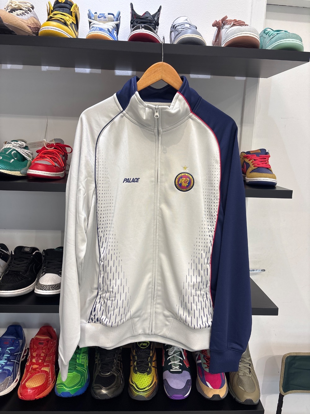 Jaqueta Palace Pro Team Polyknit Funnel Grey — G, Novo