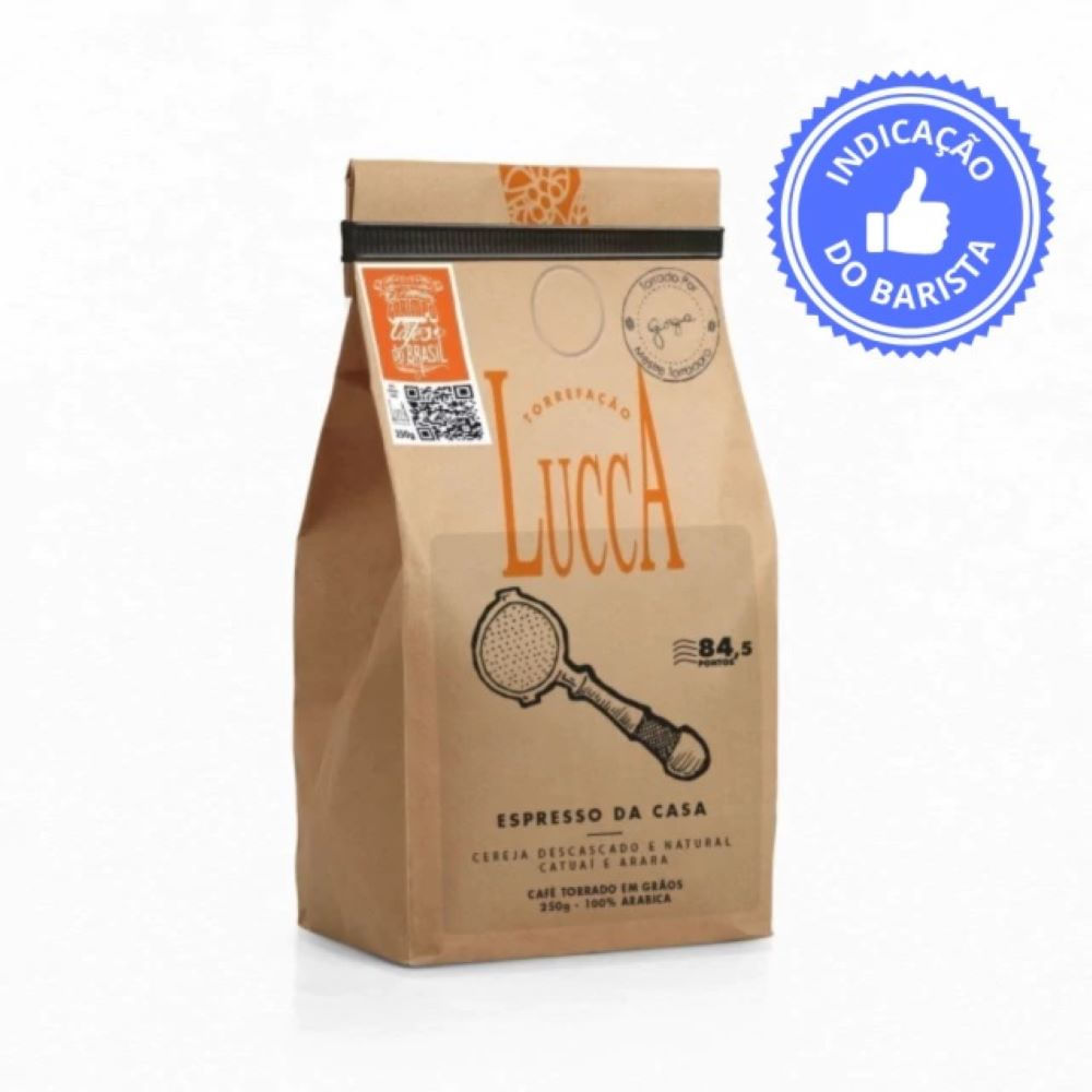 Café Lucca Espresso da Casa em grãos 250 g