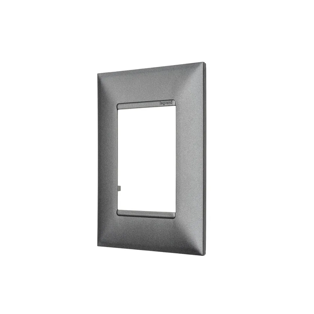 PLACA 3 POSTOS 4X2 ALUMINIO - PIAL PLUS+ PIAL