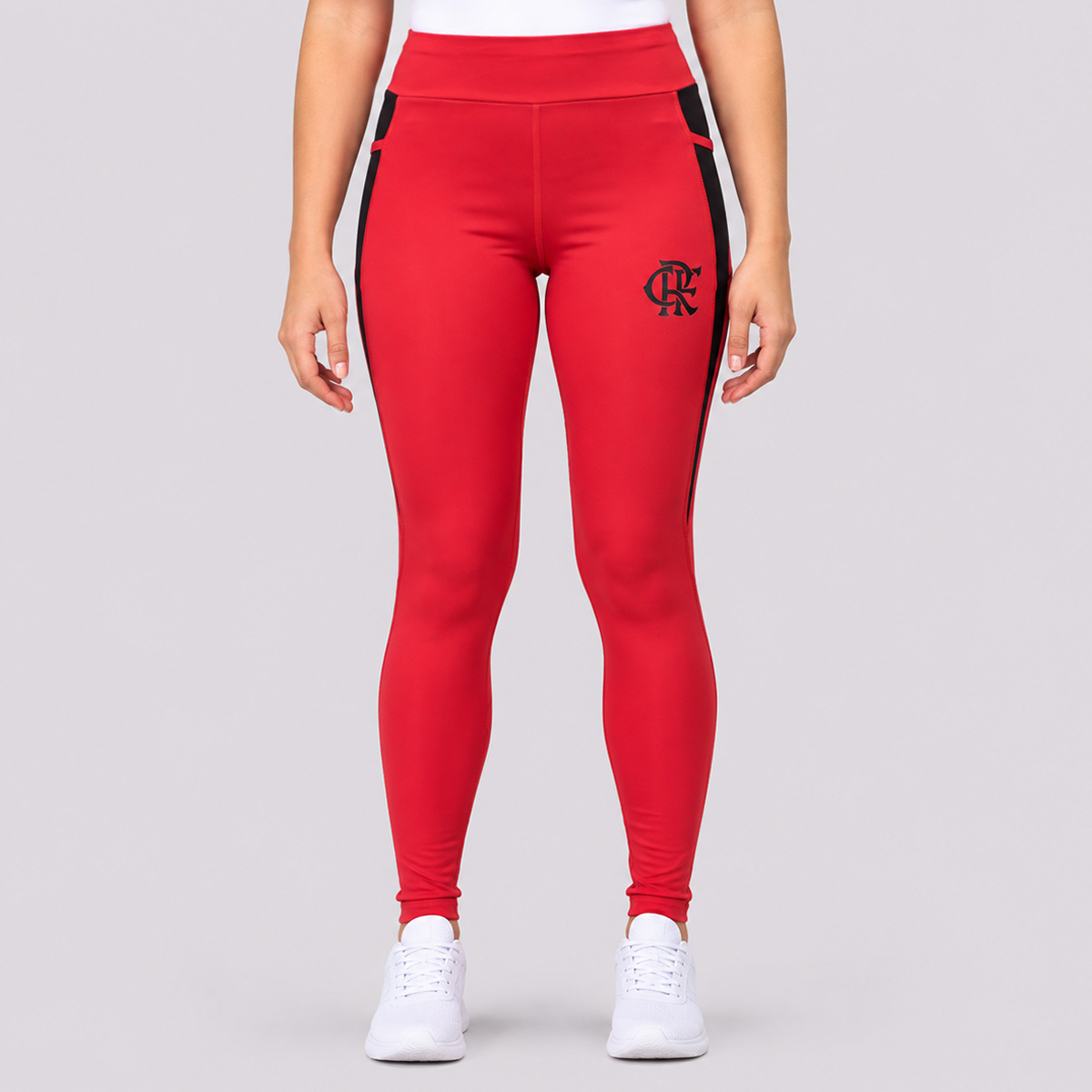 Calça Legging Flamengo SRN Feminina Vermelha