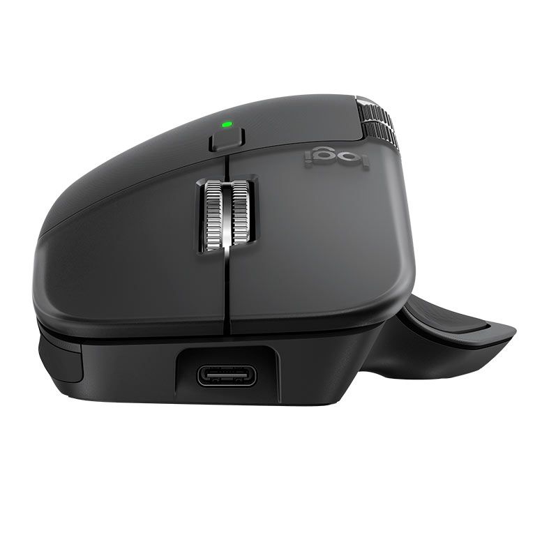 Foto 5 de Mouse Logitech MX Master 4, 8000DPI, 8 Botoes, Wireless, Grafite, 910-007565