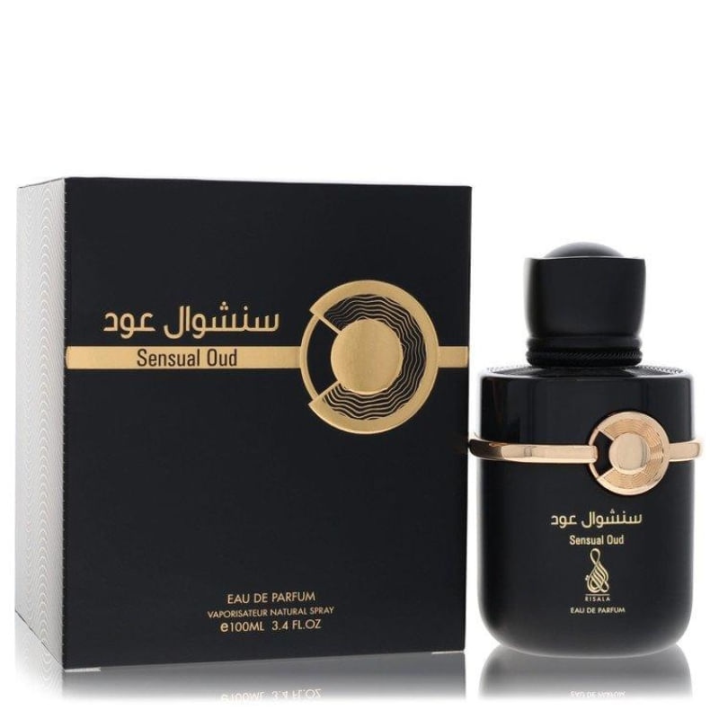 Perfume Risala Sensual Oud 100 ML Eau De Parfum Spray Masculino