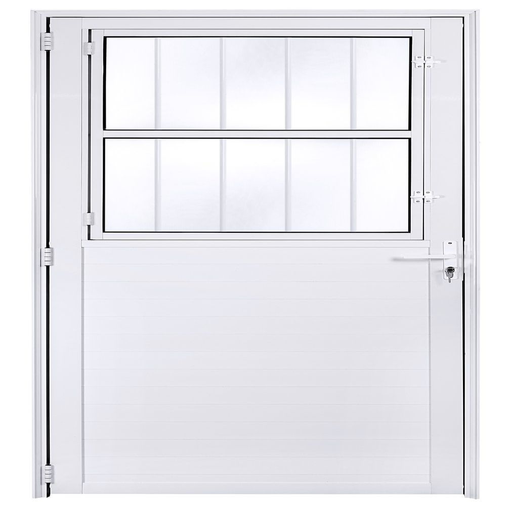 Porta Lambri Com Postigo Esquerda 210X90 Branco Fortsul Esquadrisul