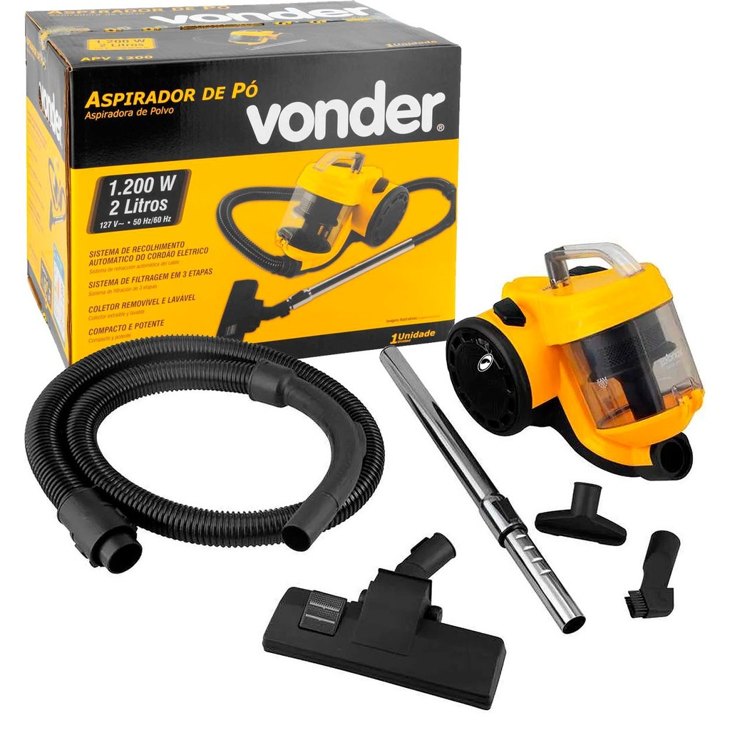 Aspirador de Pó APV1200 220V 1200W Vonder