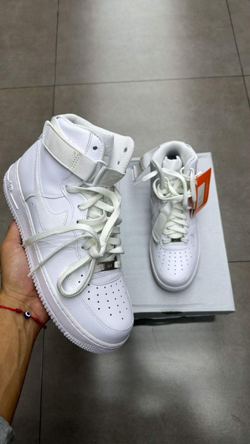 Nike Air Force 1 High 07 Triple White — 40, Novo