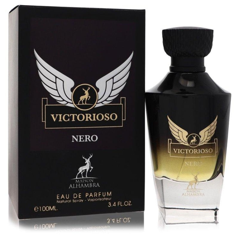 Perfume Masculino Maison Alhambra Victorioso Nero Eau De Parfum 100 Ml