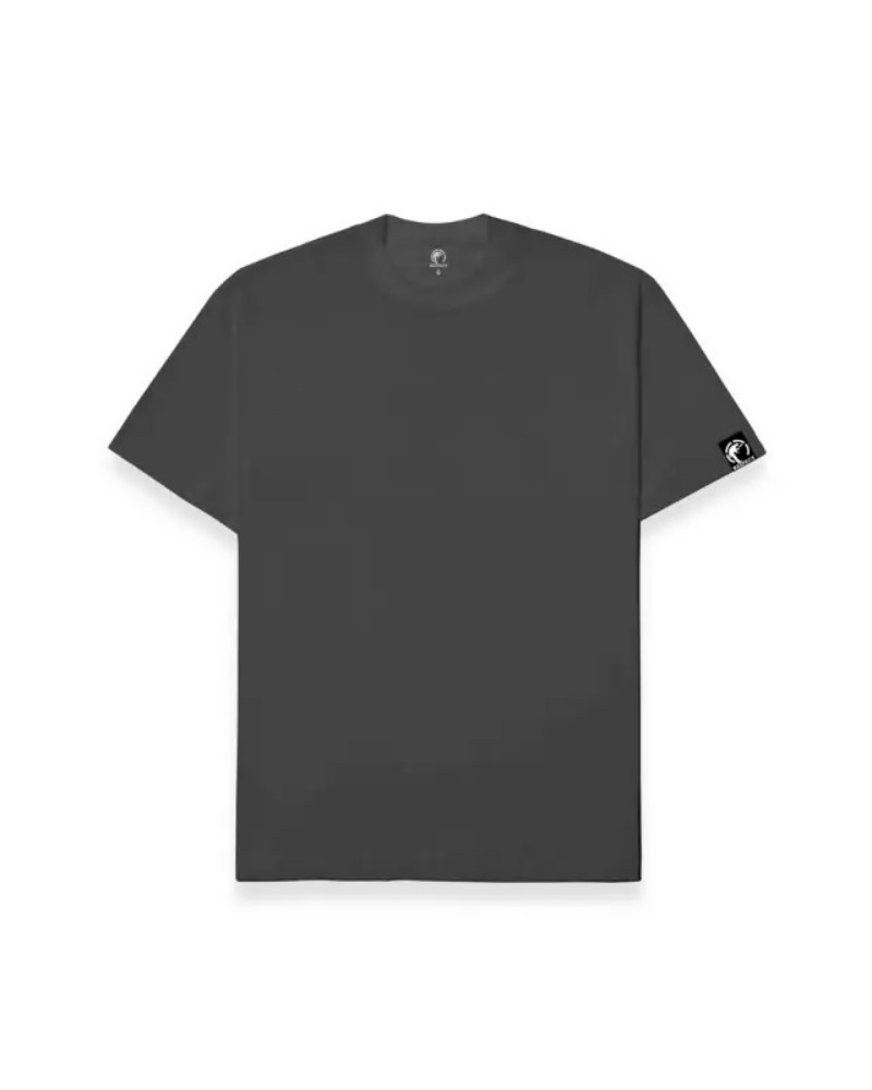 Camiseta Respect Clássica Lisa Chumbo — M / XG, Novo