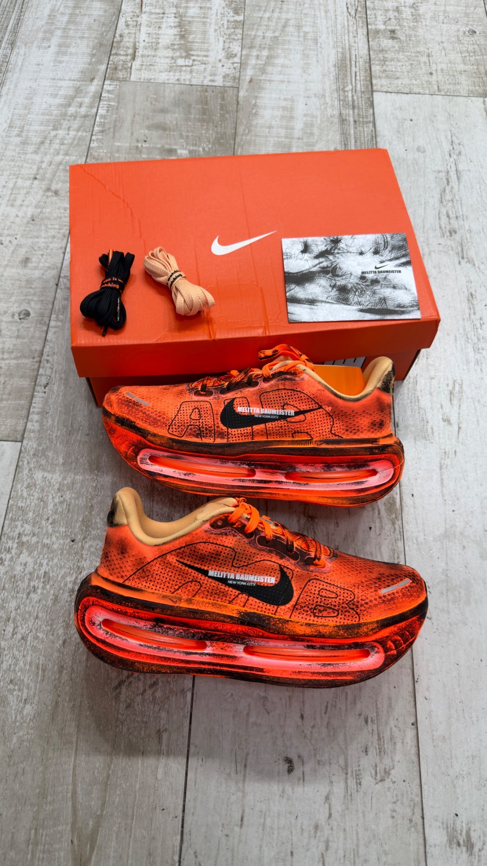 Melitta Baumeister x Nike Vomero Premium SP Total Orange Chalk — 39, Novo