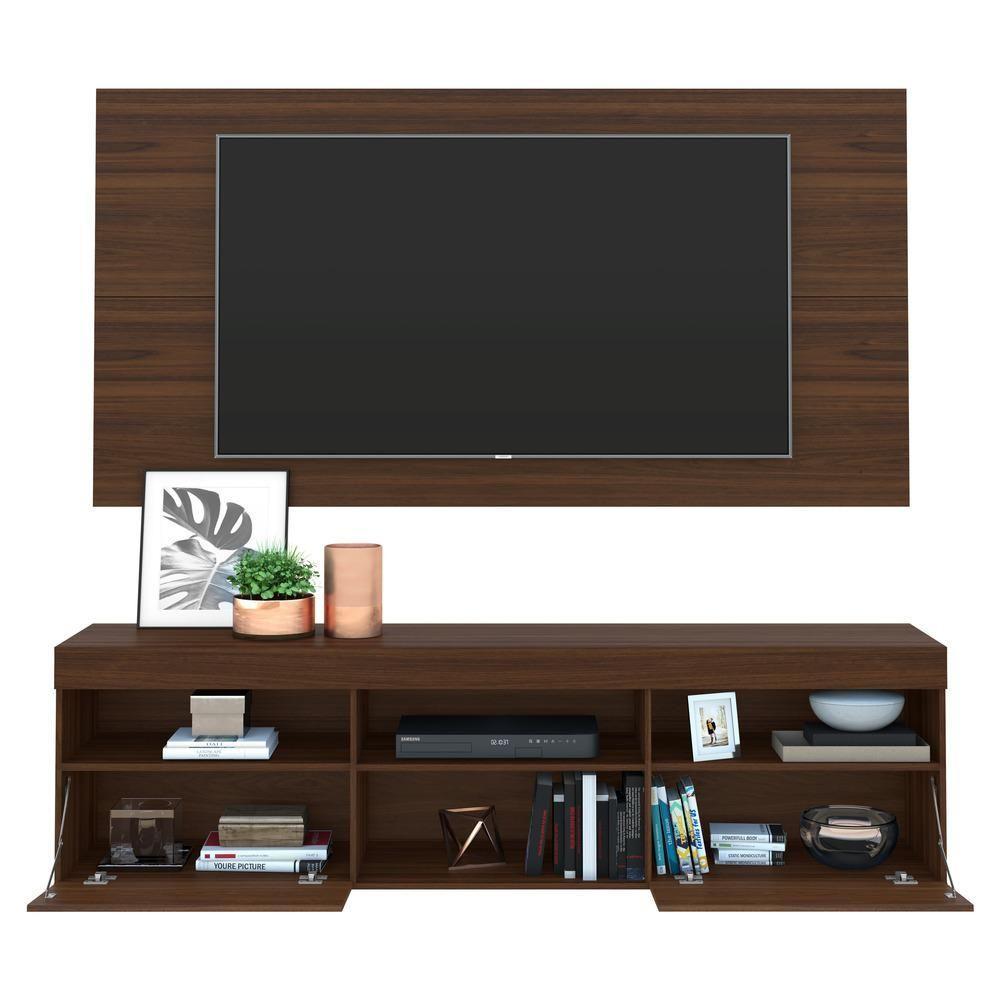 Rack com Painel até 65" e 2 Portas Toronto Multimóveis