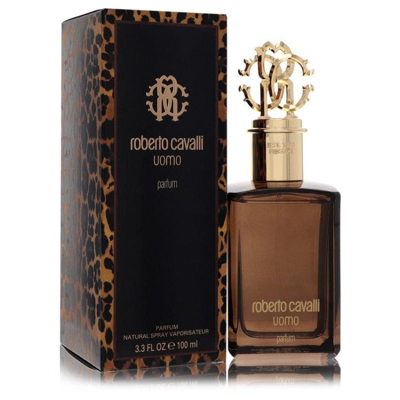 Perfume Masculino Roberto Cavalli Uomo Eau De Parfum 100 Ml