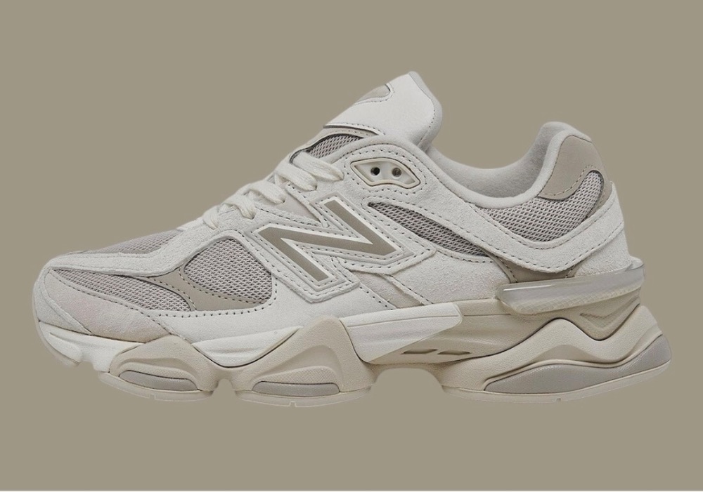 New Balance 9060 Grey Moonbeam — 39.5, Novo