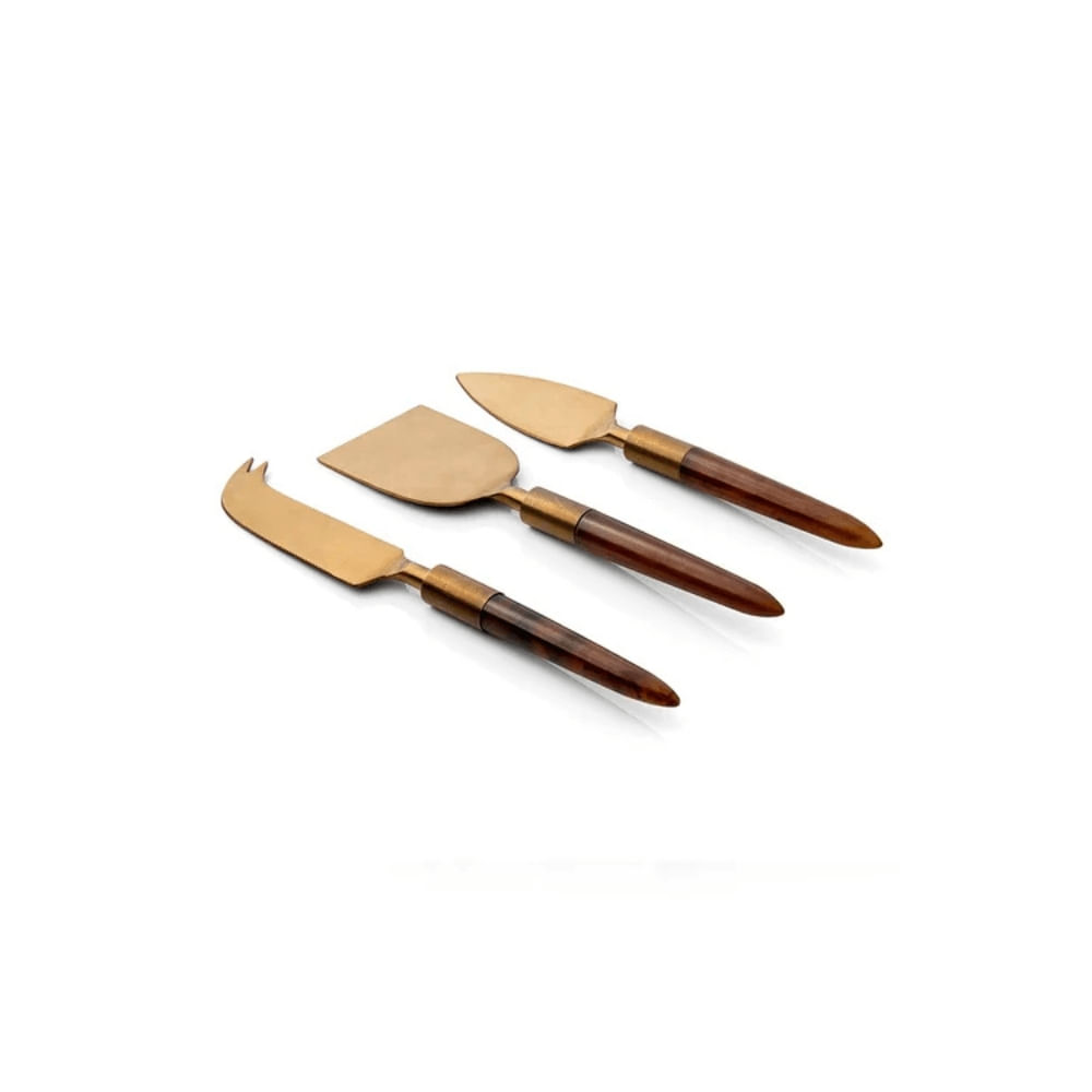 Conjunto De Talheres Para Queijo Garbo Ilhéus 3 Peças - Copa & Cia