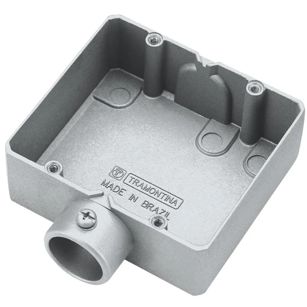 Condulete Duplo tipo ED sem Tampa e Rosca 3/4" Tramontina