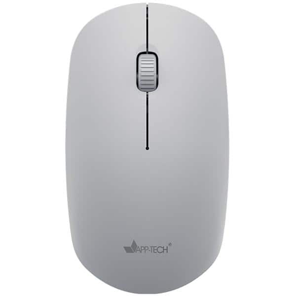 Mouse sem fio, 1200DPI, Cinza, MW253, App-Tech - CX 1 UN