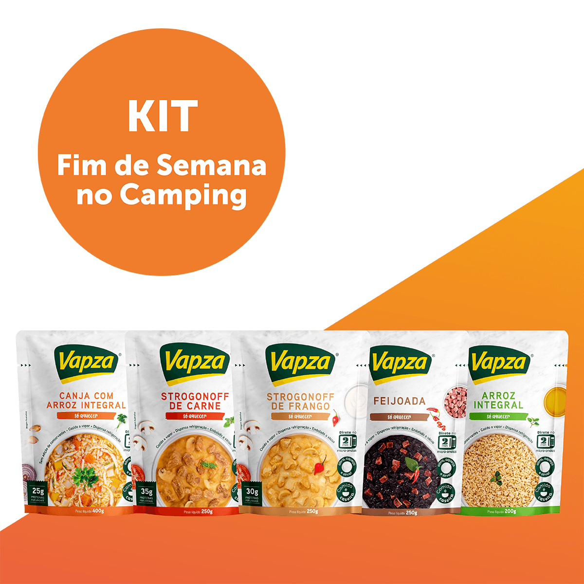 Kit Fim de Semana no Camping