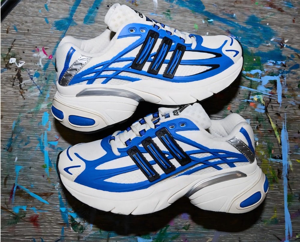 adidas Adistar XLG 2.0 Hi-Res Blue Core Black Off White — 39.5 / 40 / 40.5 / 41 / 42 / 42.5 / 43 / 43.5 / 44, Novo