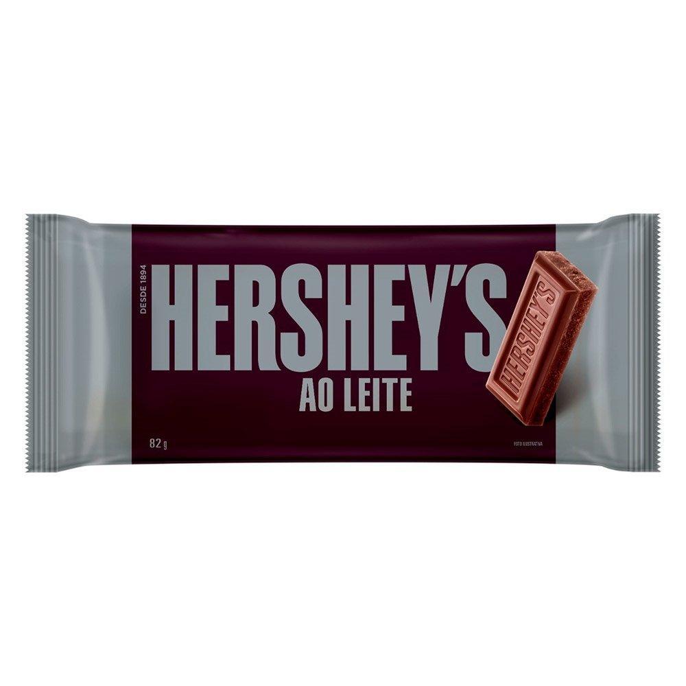 Chocolate Hershey's ao Leite 82g - 18 Unidades