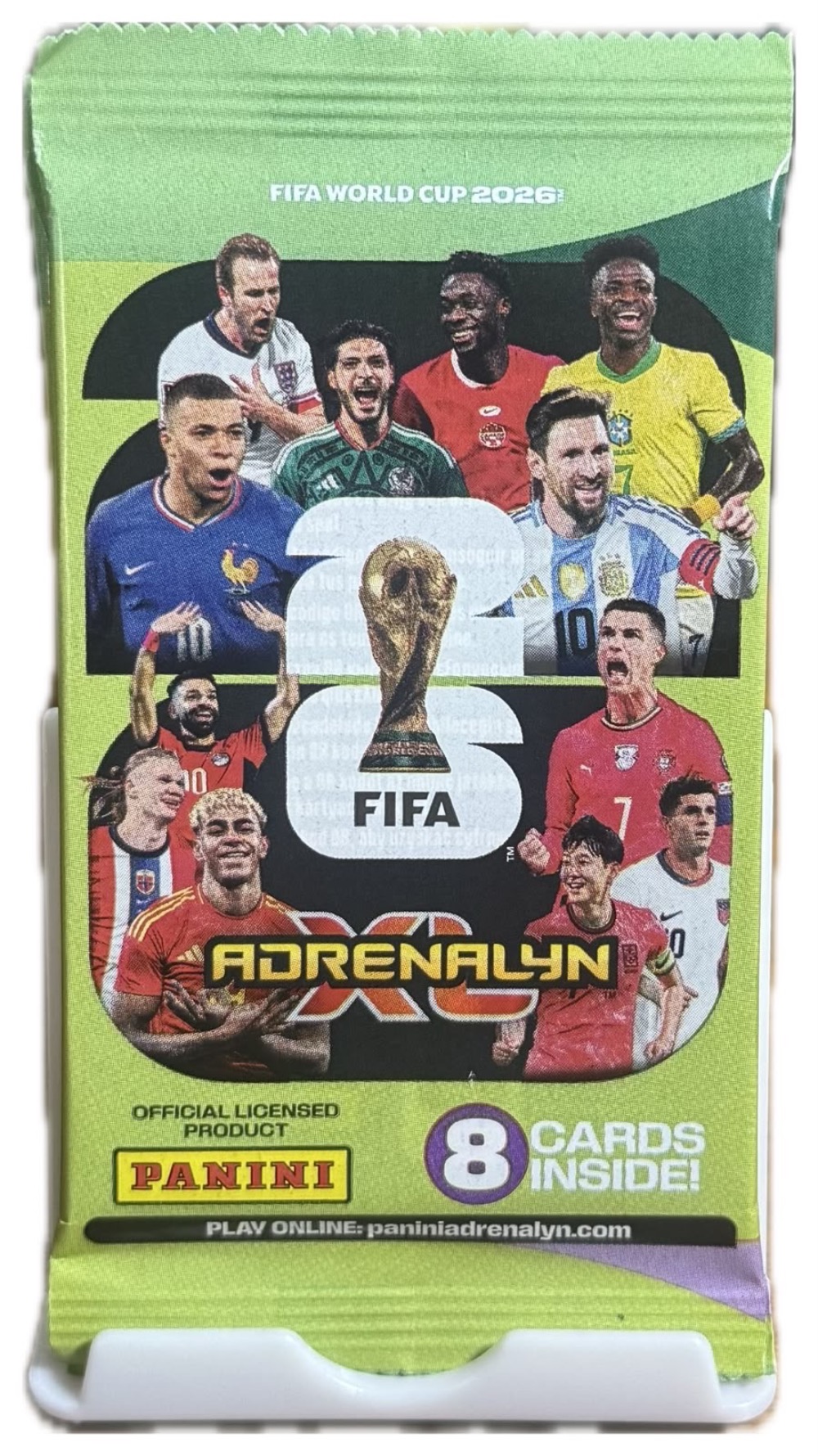 Booster Panini Adrenalyn XL FIFA World Cup 2026 Official Trading Cards — Único, Novo