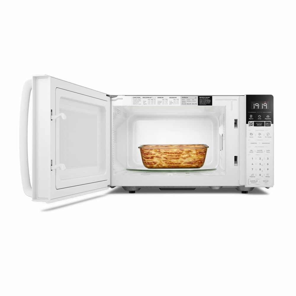 Foto 4 de Micro-ondas Electrolux Efficient 29L Branco Função Descongelar e Receitas Pré-Programadas (ME29B) 110