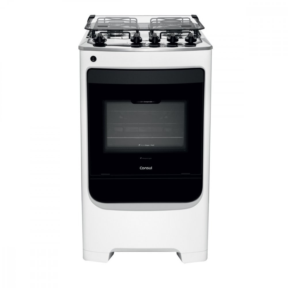 Foto 2 de Fogão de Piso 4 Bocas Consul CFO4NAB com Acendimento Automático