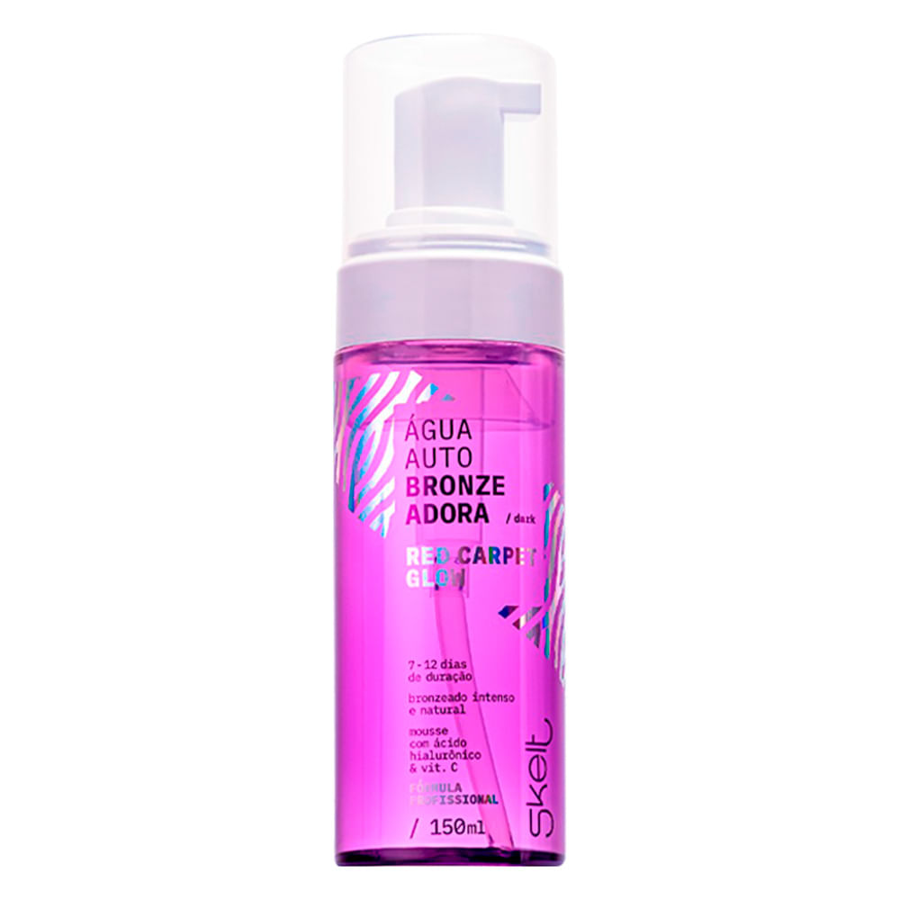 Autobronzeador Skelt - Água Autobronzeadora em Mousse-Dark — 150ml