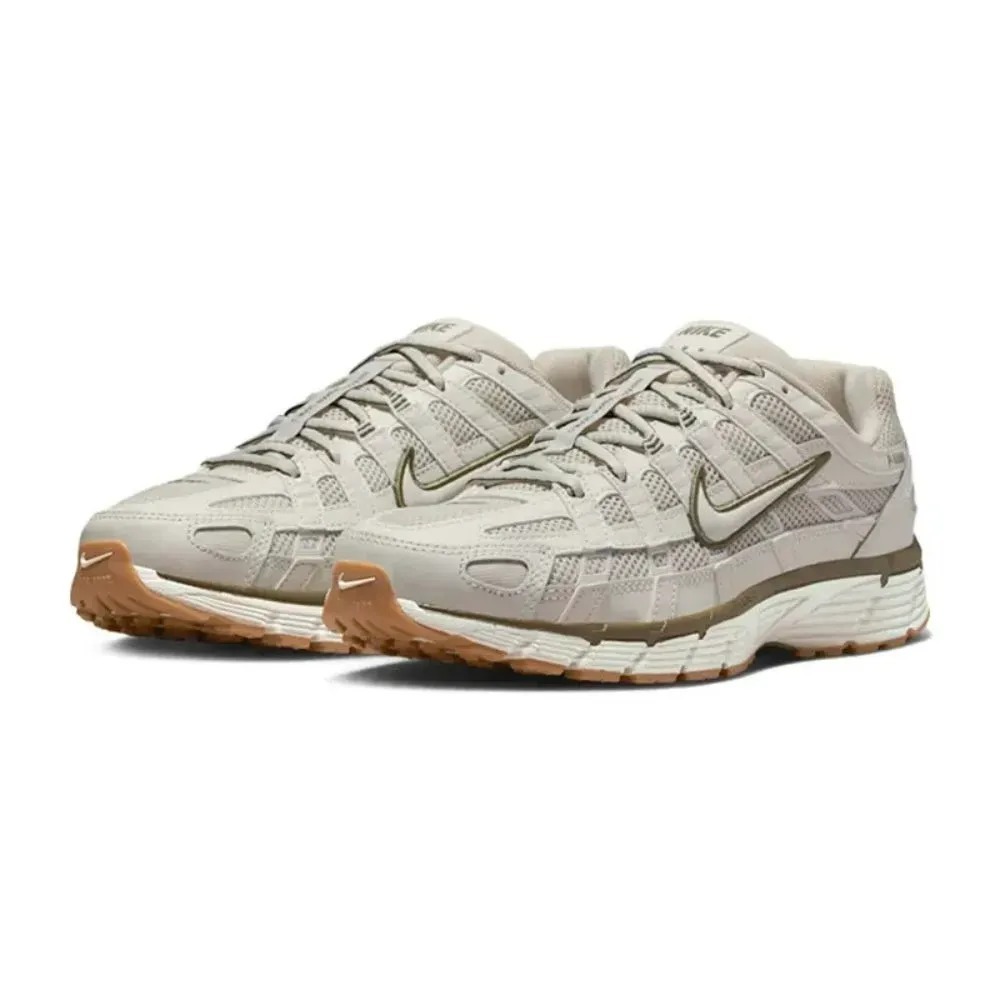 Nike P-6000 Light Bone Phantom Medium Olive — 34 / 35 / 36 / 37 / 38 / 39, Novo