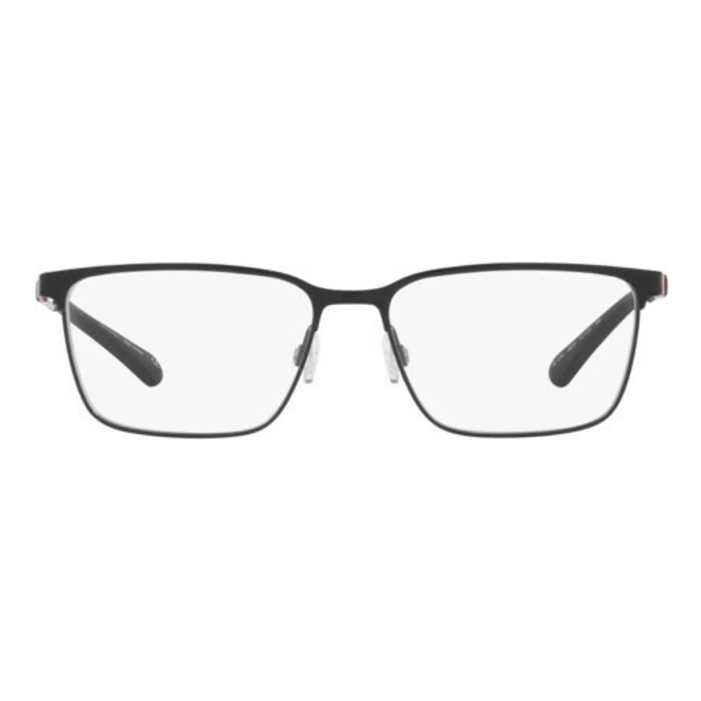 Armação de Óculos de Grau Jean Monnier 8121 Unissex Retangular Metal Preto