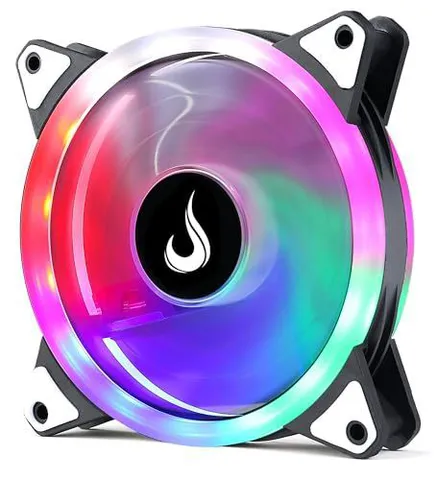 Rise Mode Galaxy Ventoinha 120mm LED RGB Rainbow