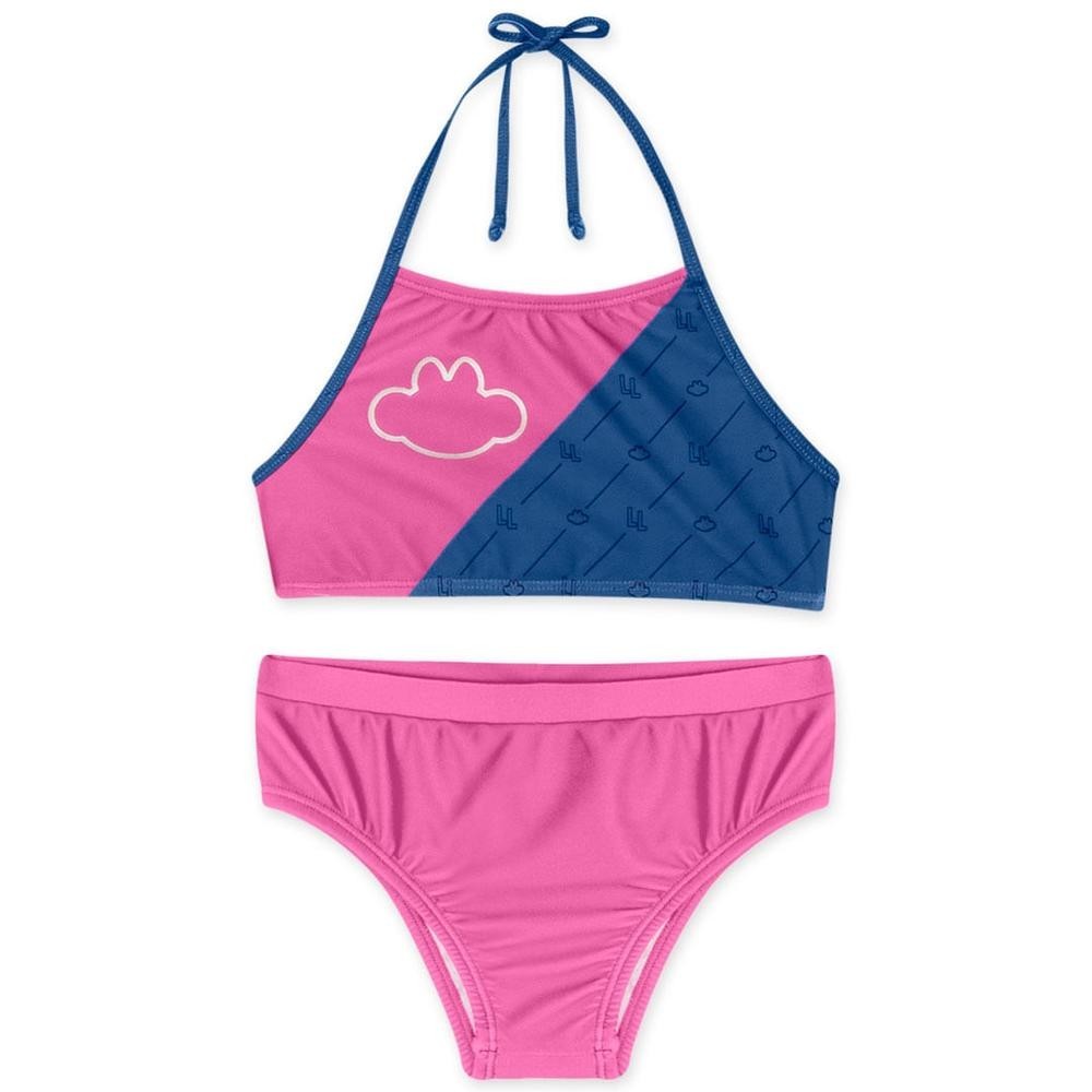 Biquíni Com Fecho Infantil Feminino Lilica