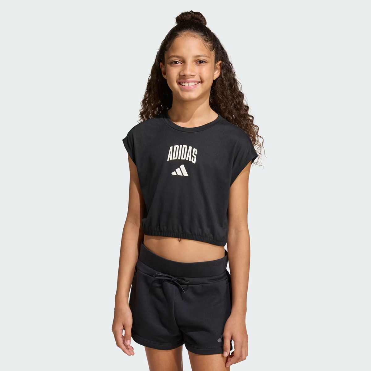 Camiseta Adidas Colegiate Juvenil Preta