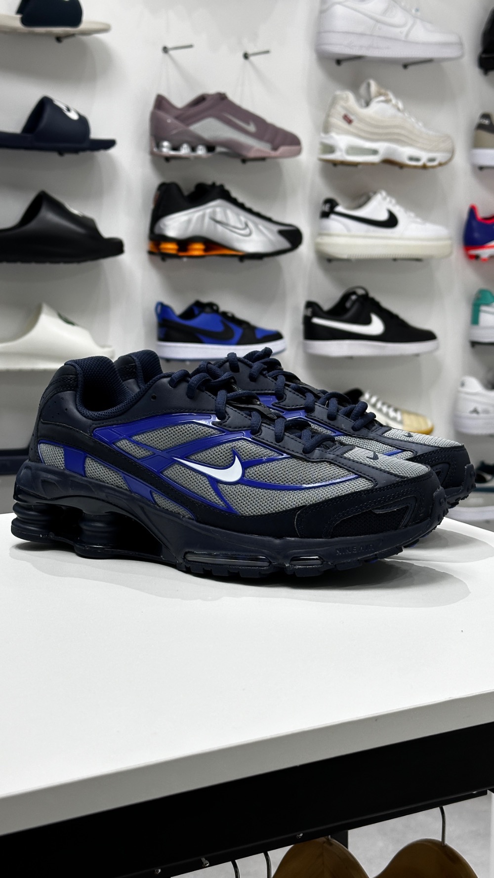 Nike Shox Ride 2 Black Blue — 39 / 40, Novo