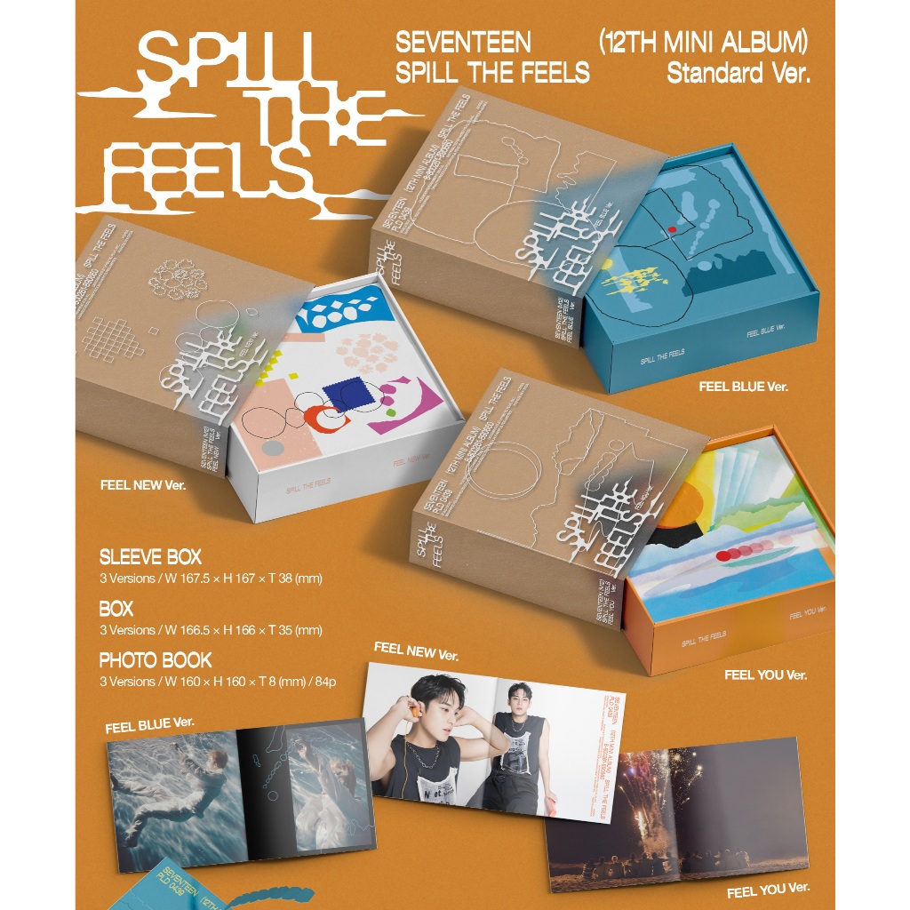 Foto 2 de SEVENTEEN 12th Mini Album SPILL THE FEELS