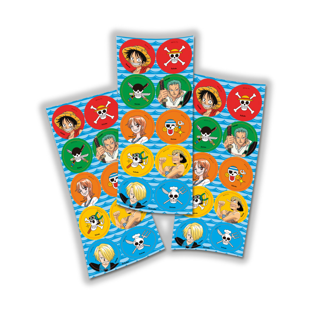 30~150 ADESIVOS ONE PIECE REDONDO FESTCOLOR (CHOCO)