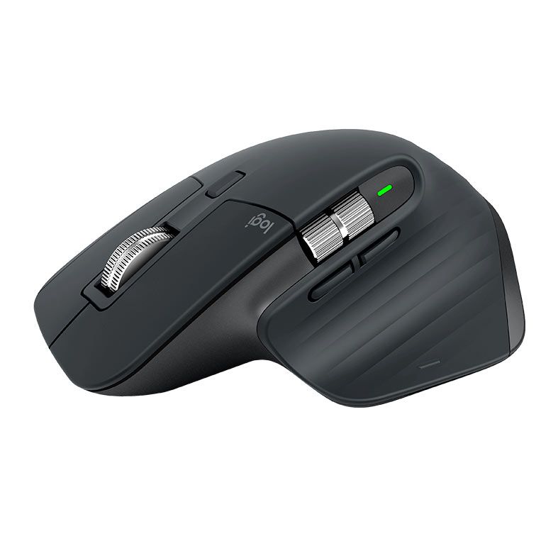 Foto 5 de Mouse Logitech MX Master 3S, 8000DPI, 6 Botoes, Grafite, 910-006561